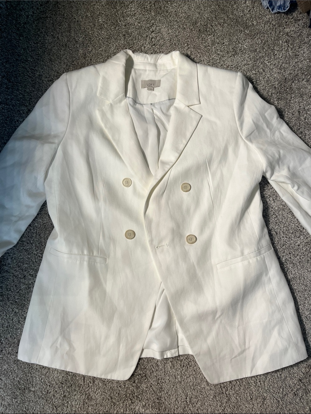 Loft Cream Jacket blazer